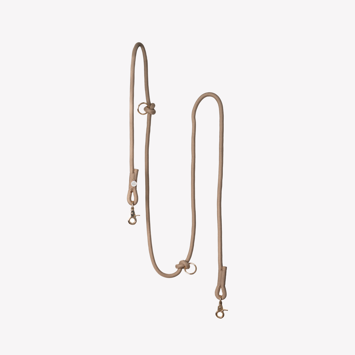 FURLOU Hands-Free Braided Leash – Sand