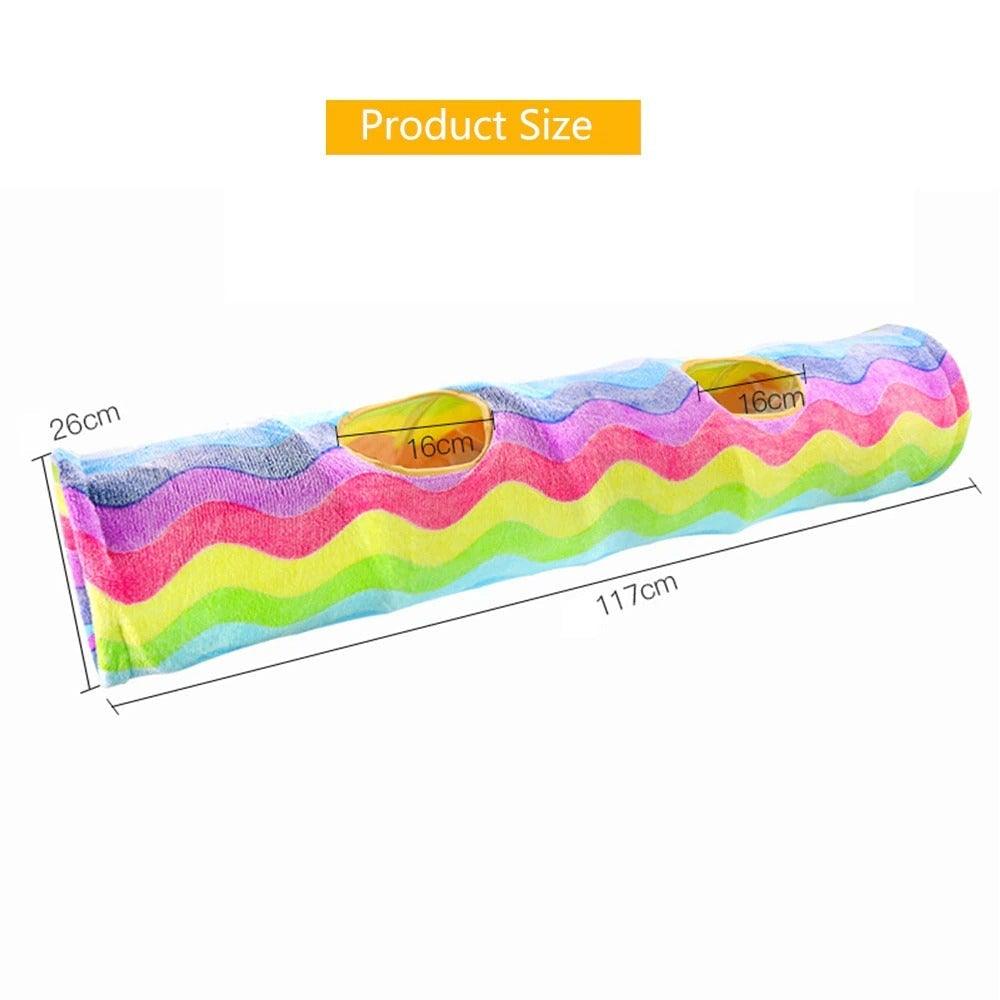Foldable Multi-Way Cat Play Tunnel