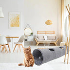 Foldable Multi-Way Cat Play Tunnel