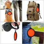 Collapsible Dog Bowls, Set of 5 (Orange) – photo 3