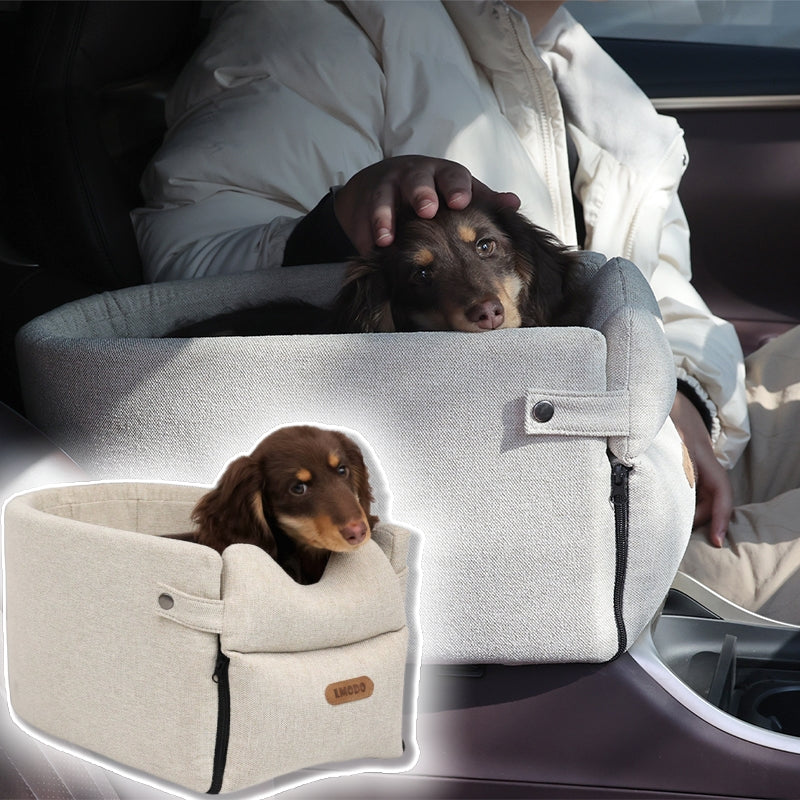 Dog Car Booster Seat & Travel Bed