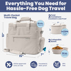 Rubyloo Original Doggy Bag – Dog Travel Organizer – photo 4