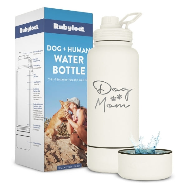 Rubyloo® Dog + Human Travel Water Bottle