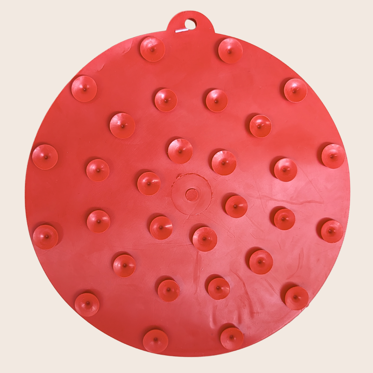 Suction Cup Lick Mat for Dogs – Red Fireworks, detail