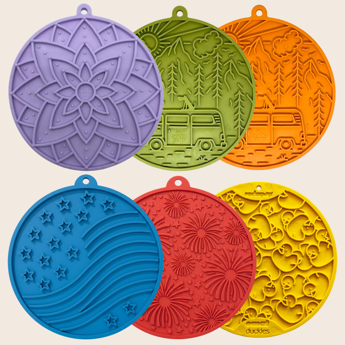 Suction Cup Lick Mat for Dogs