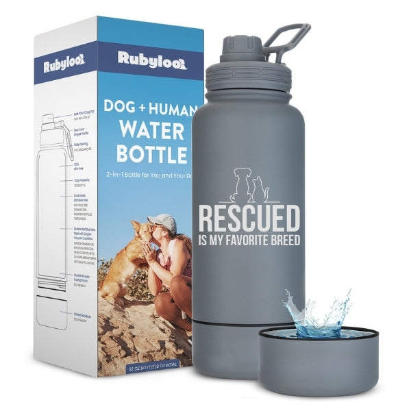 Rubyloo Dog + Human Travel Water Bottle – photo 11