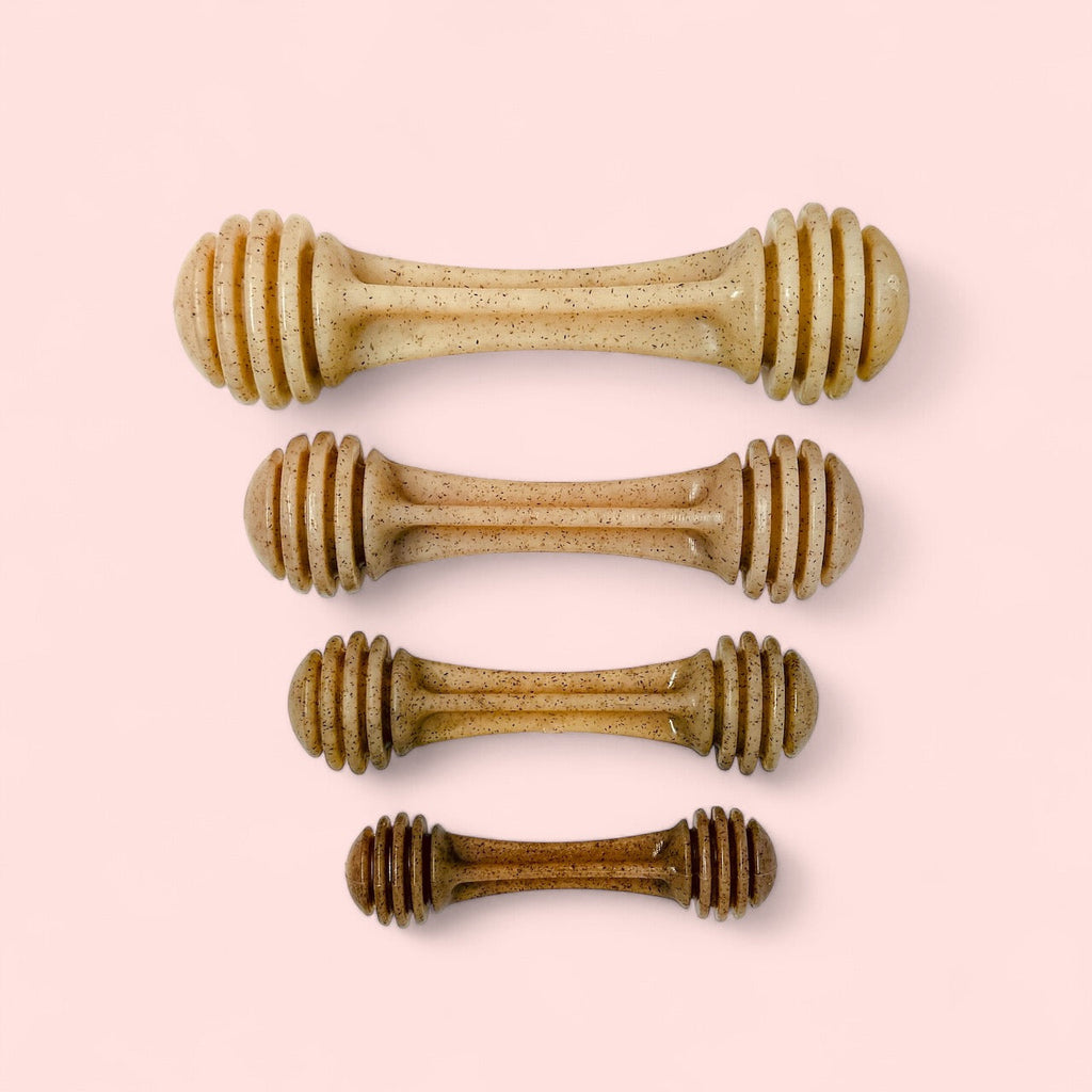 SodaPup Honey Bone Durable Chew Toy