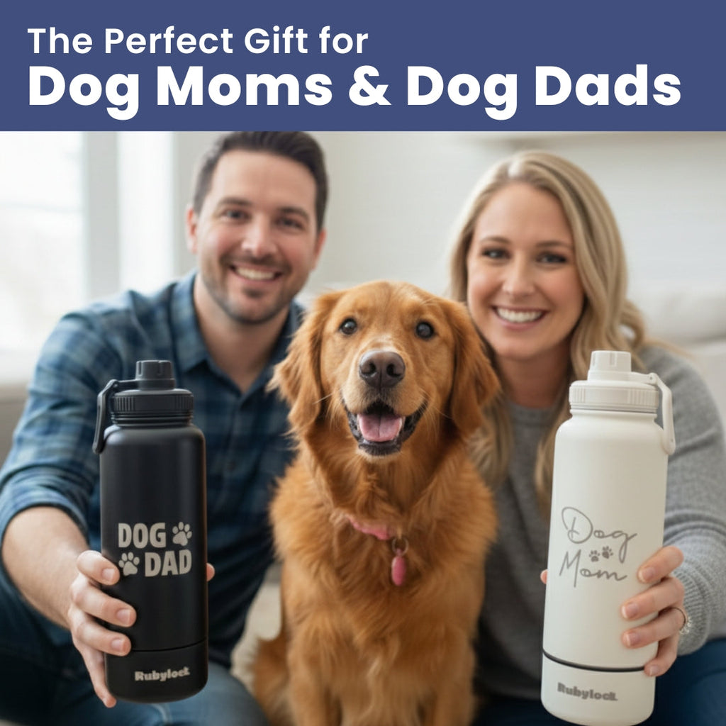 Rubyloo® Dog + Human Travel Water Bottle