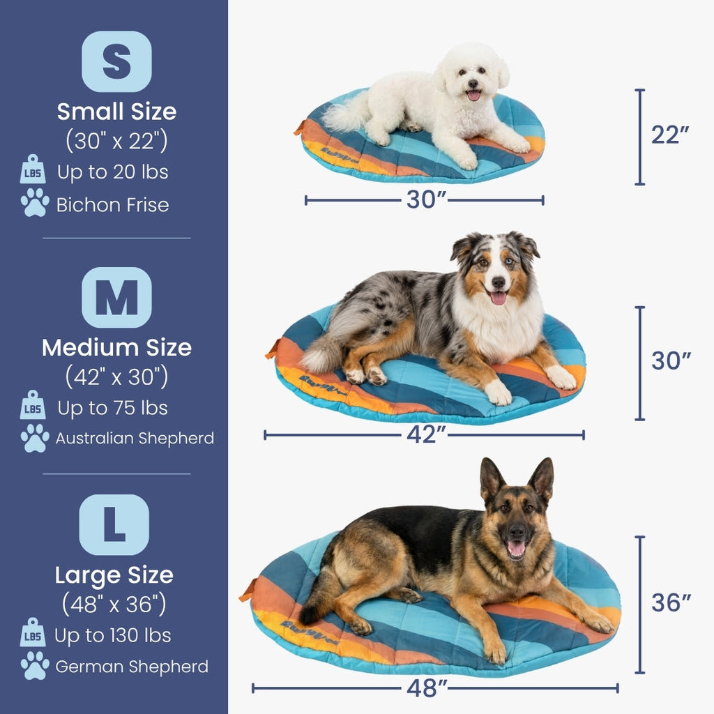 Rubyloo Foldable Travel Dog Bed