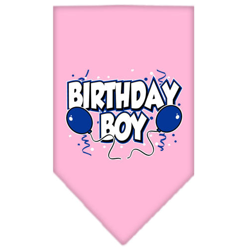 Birthday Boy bandana in pink