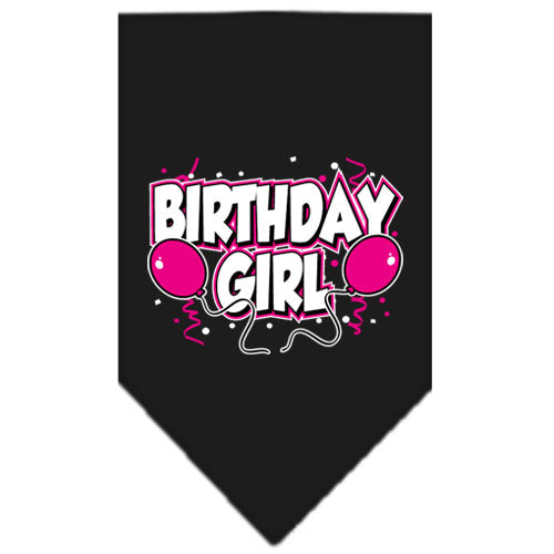 Birthday Girl bandana in black