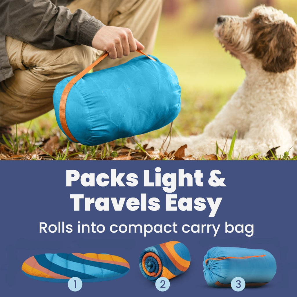 Rubyloo Foldable Travel Dog Bed