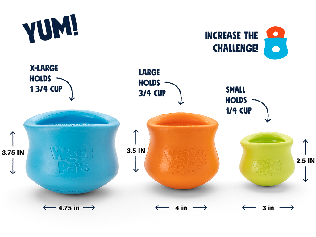 West Paw Toppl Treat-Dispensing Dog Toy – photo 13