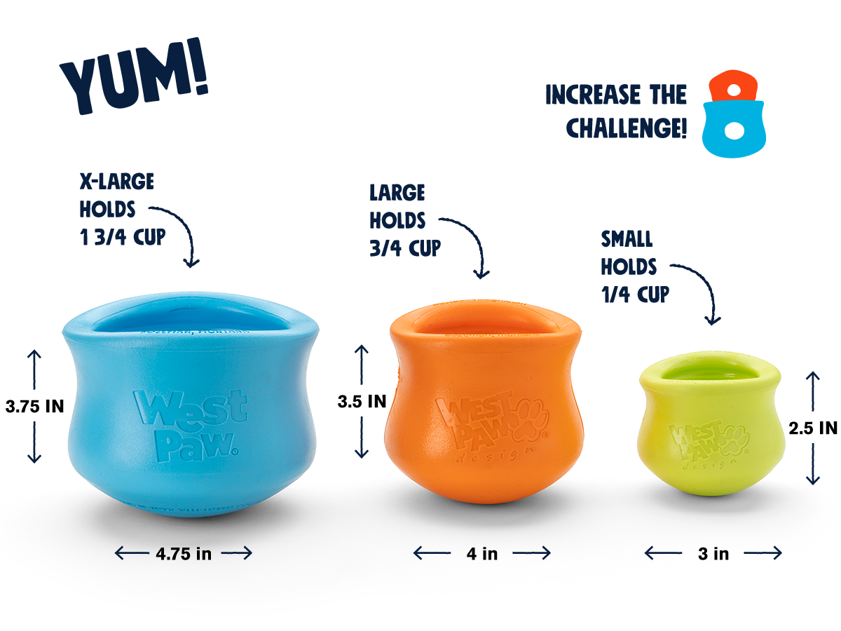 West Paw Toppl Treat-Dispensing Dog Toy – photo 13