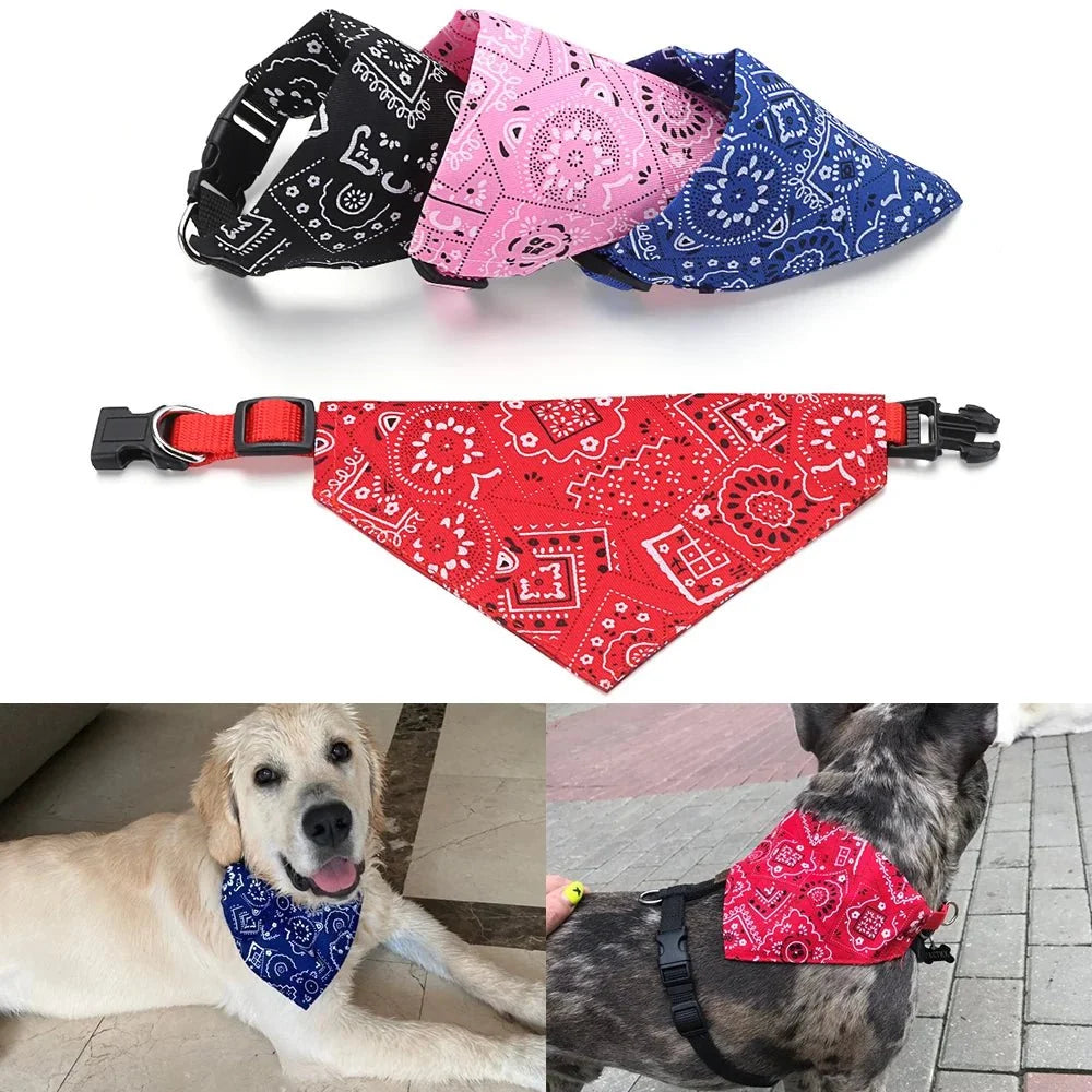 Adjustable Cotton Pet Bandana for Dogs and Cats – photo 10