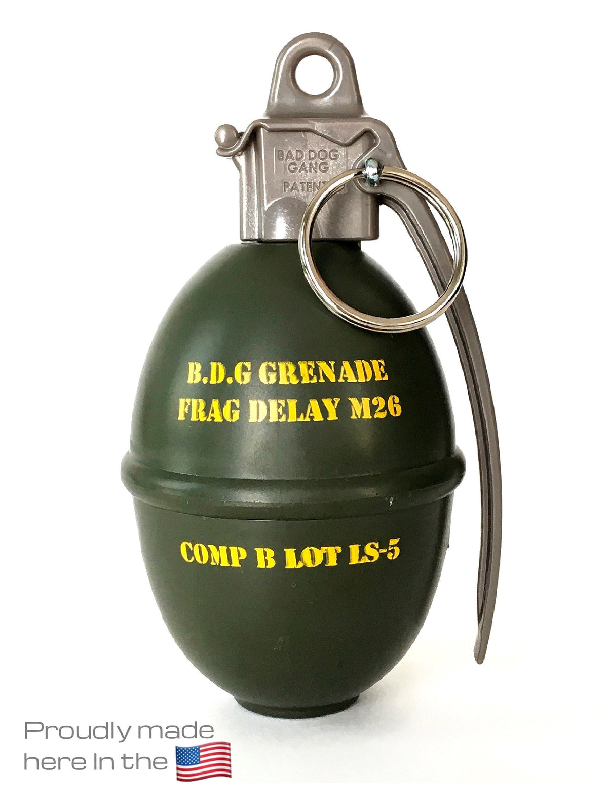 Bad Dog Gang Grenade Waste Bag Dispenser