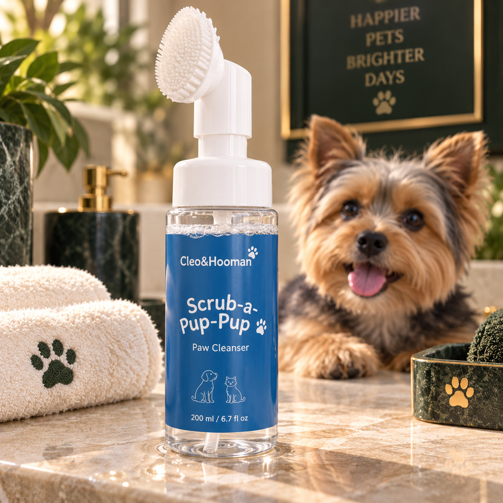 Cleo&Hooman Scrub-a-Pup-Pup Paw Cleanser