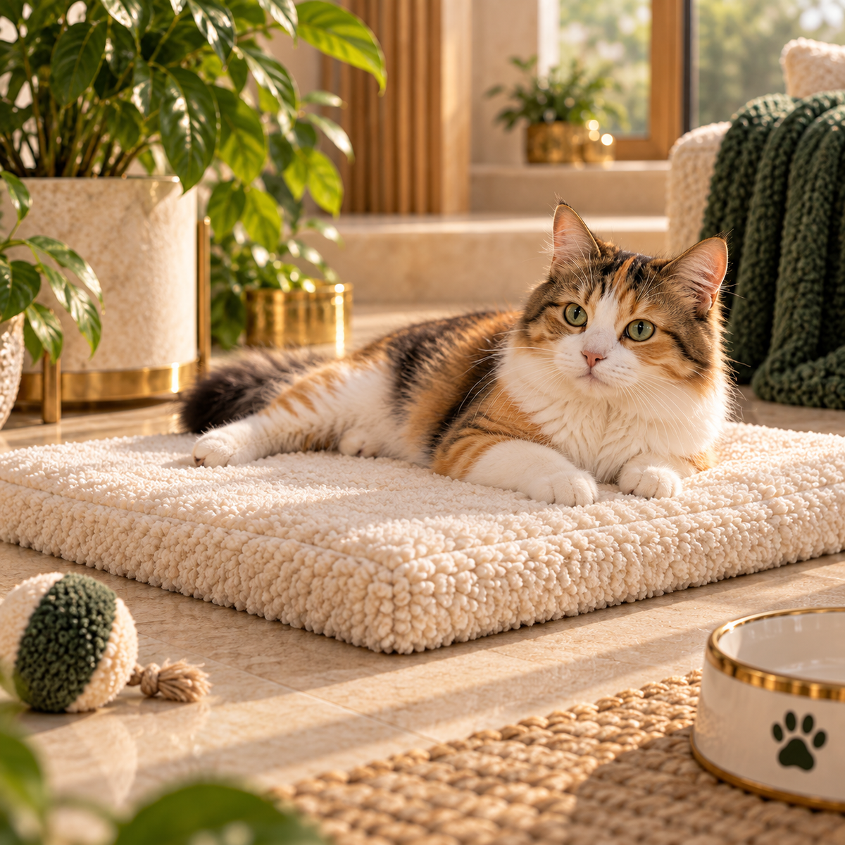 HuggleFleece Comfort Mat for Dogs & Cats