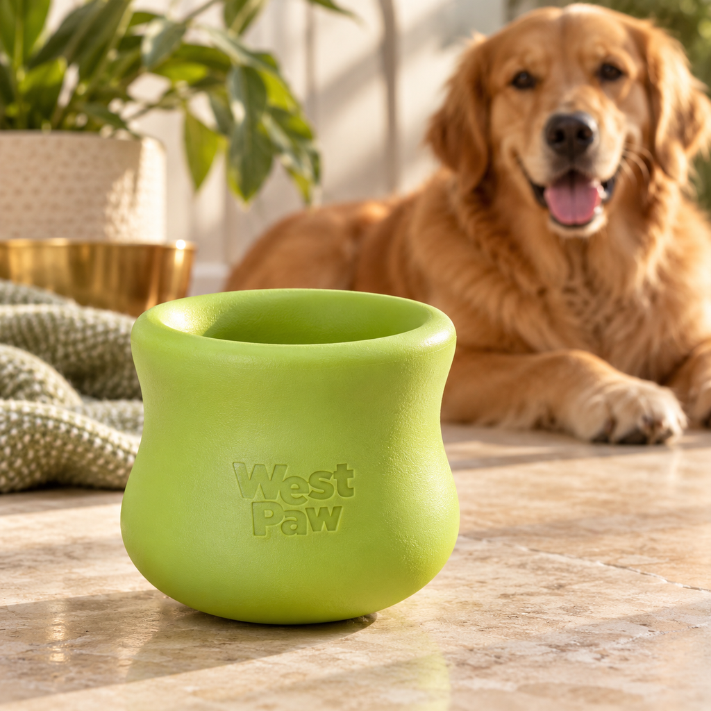 West Paw Toppl Treat-Dispensing Dog Toy – Granny Smith